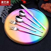 韓式不銹鋼刀叉勺餐具套裝